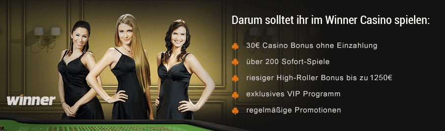 Was hat Winner Casino zu bieten